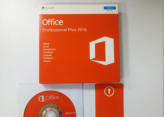 원본 마이크로소프트 사무실 소프트웨어 다국어 사무실 2016 Pro ...을 더한 라이센스 키