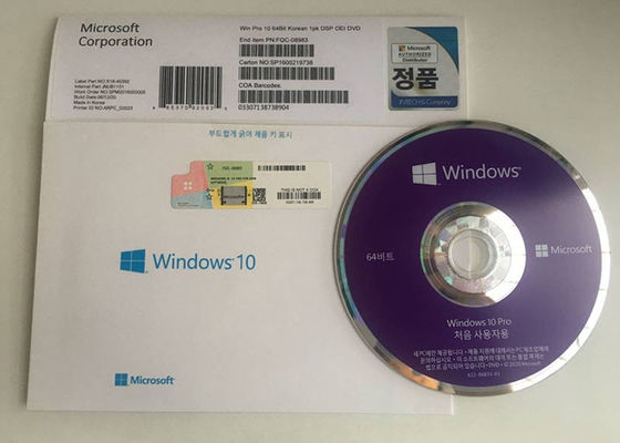 정품 Microsoft 운영 체제 Windows 7 Pro OEM COA 스티커